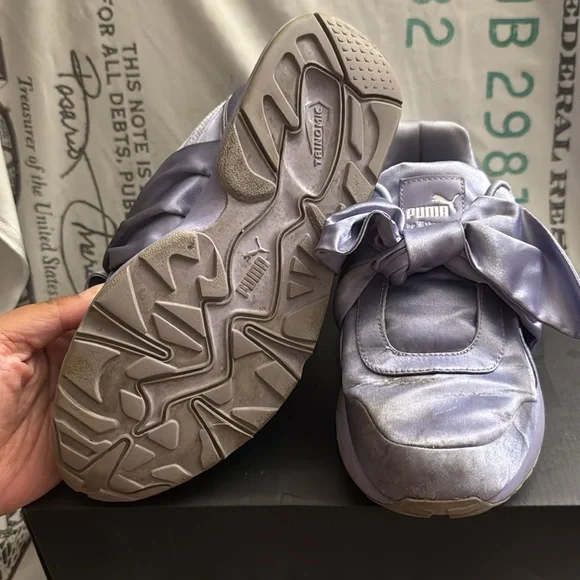 Puma x Fenty by Rihanna Bow Creeper Lace Up Sneakers. Size 8 - Picture 7 of 7